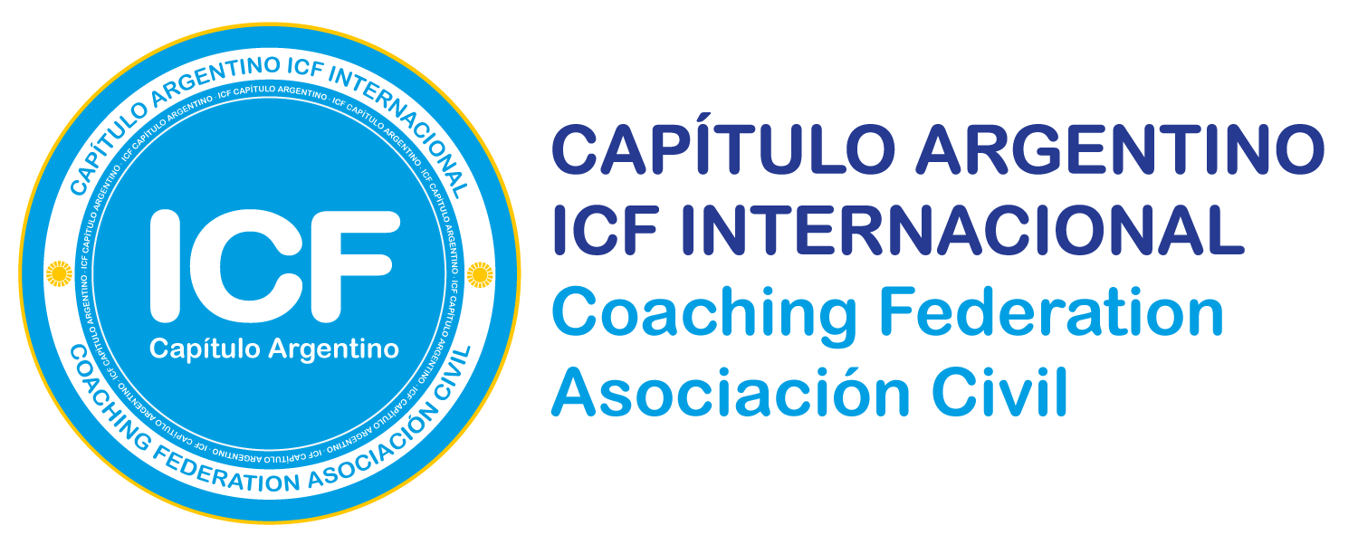 Capítulo Argentino ICF Internacional Coaching Federation Asociación Civil Logo